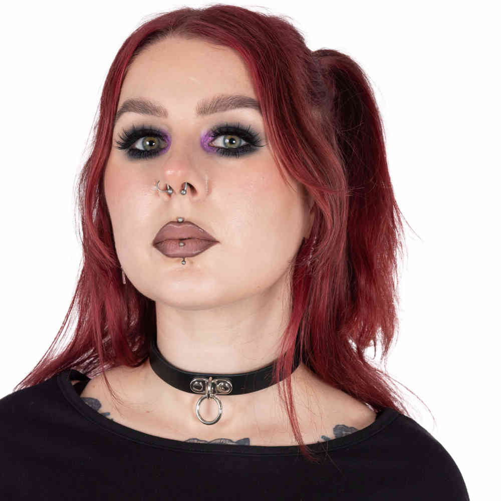 Poizen Industries - Doree Choker - Zwart
